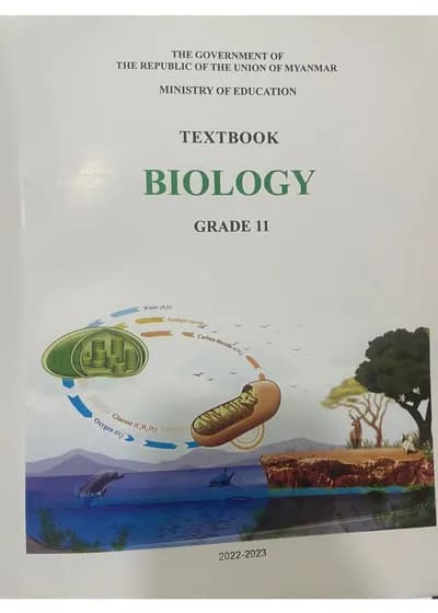 Grade 11 Biology Textbook